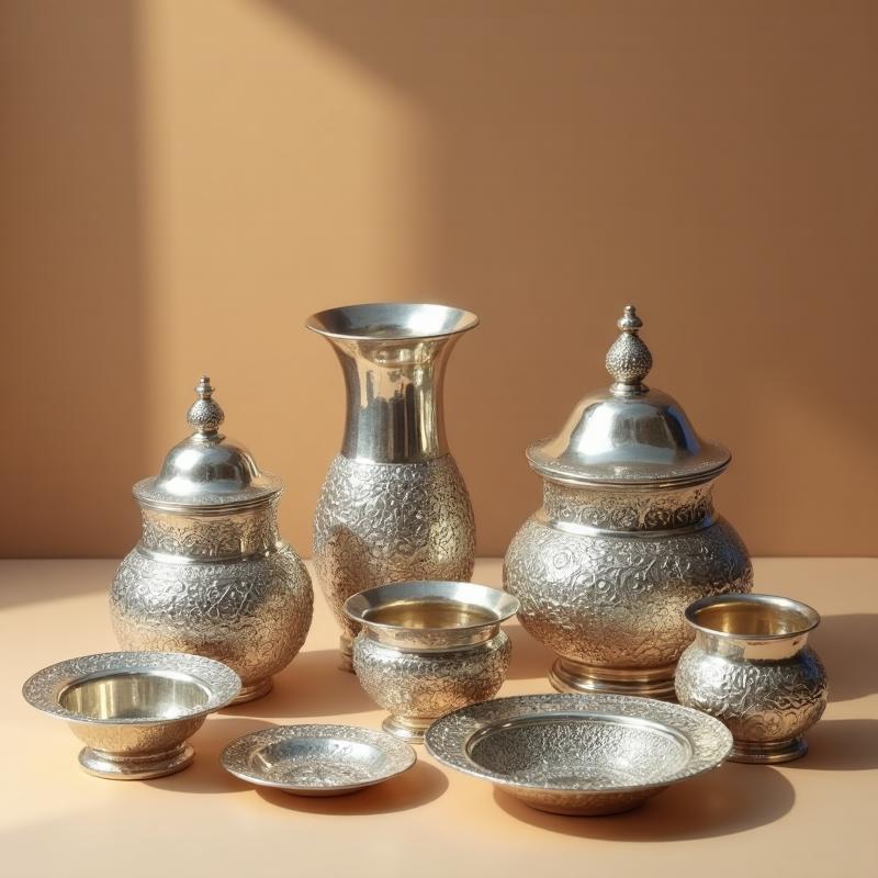 Premium silver articles and accessories collection