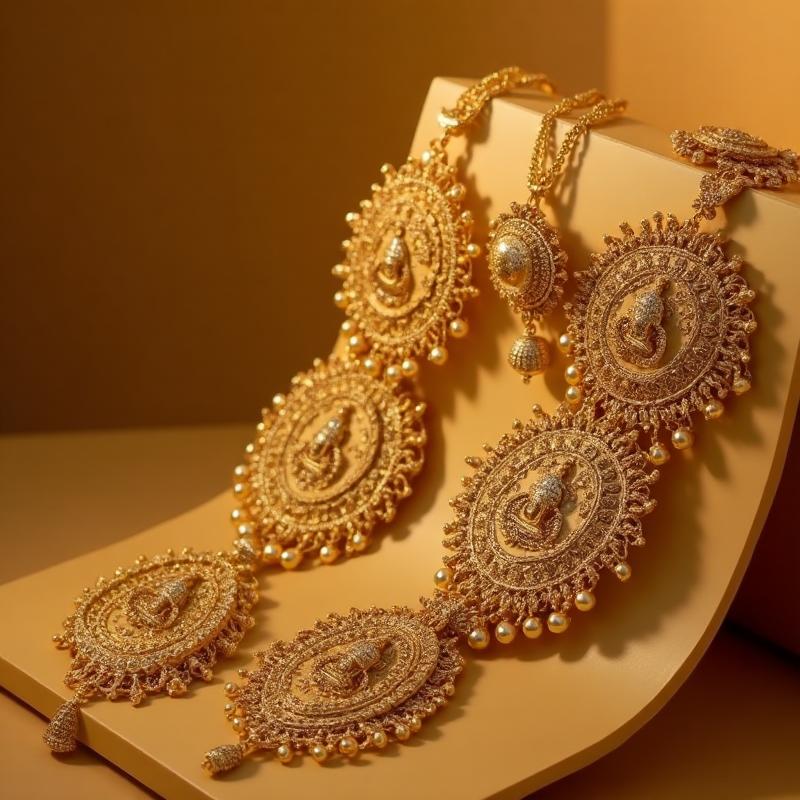 Exquisite South Indian temple jewellery collection